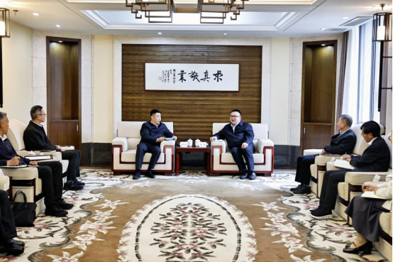 临安区委书记惠海涛一行来校交流 共商区校深度融合发展